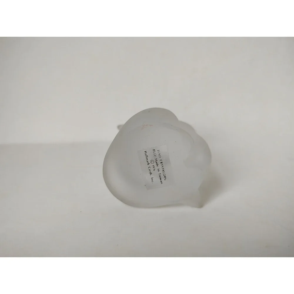 Hallmark Lead Crystal‎ cat kitten figurine
